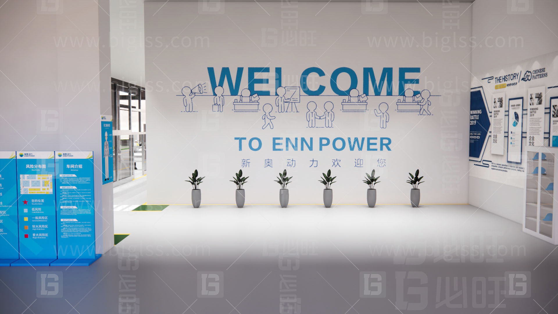 工廠目視化，車間目視化，目視化設(shè)計(jì)，工業(yè)空間設(shè)計(jì)，必旺目視化