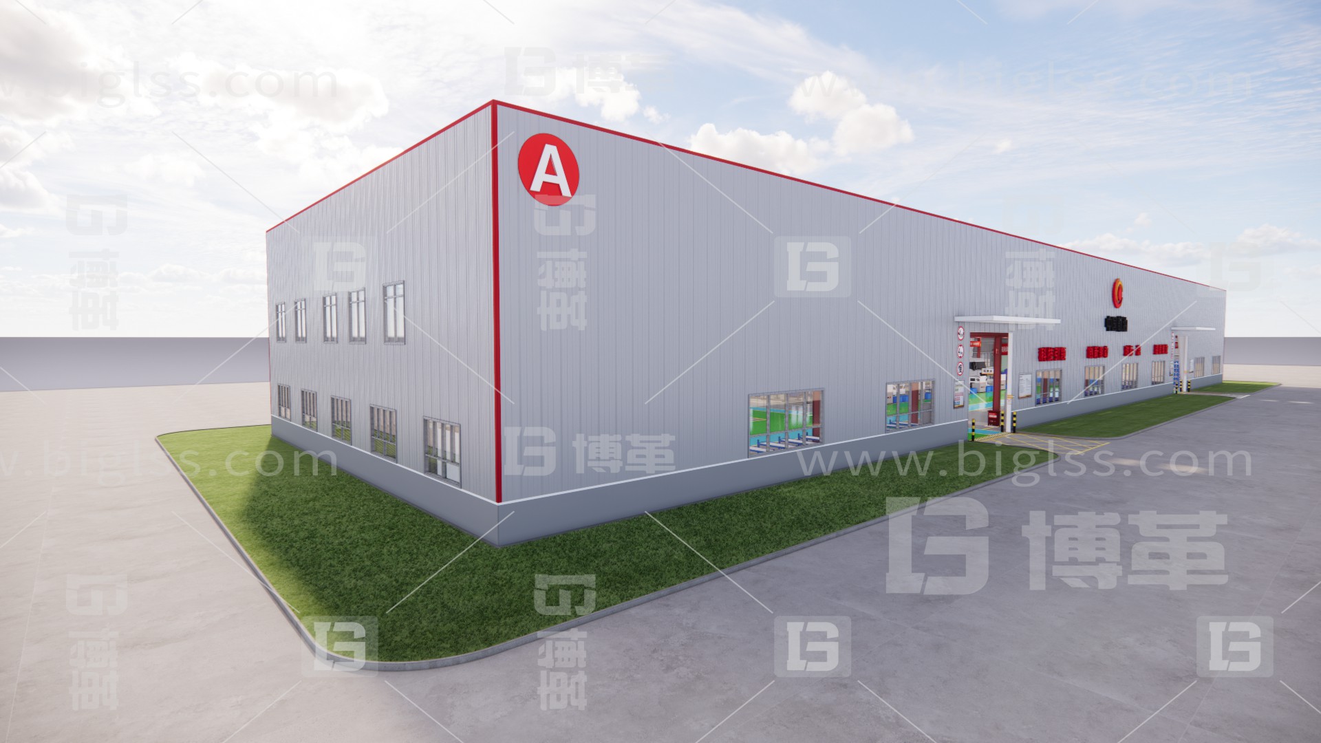 車間目視化，工廠目視化，目視化設計，工業空間設計，必旺目視化