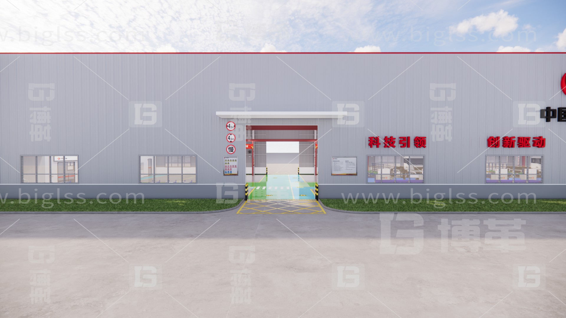 車間目視化，工廠目視化，目視化設計，工業空間設計，必旺目視化