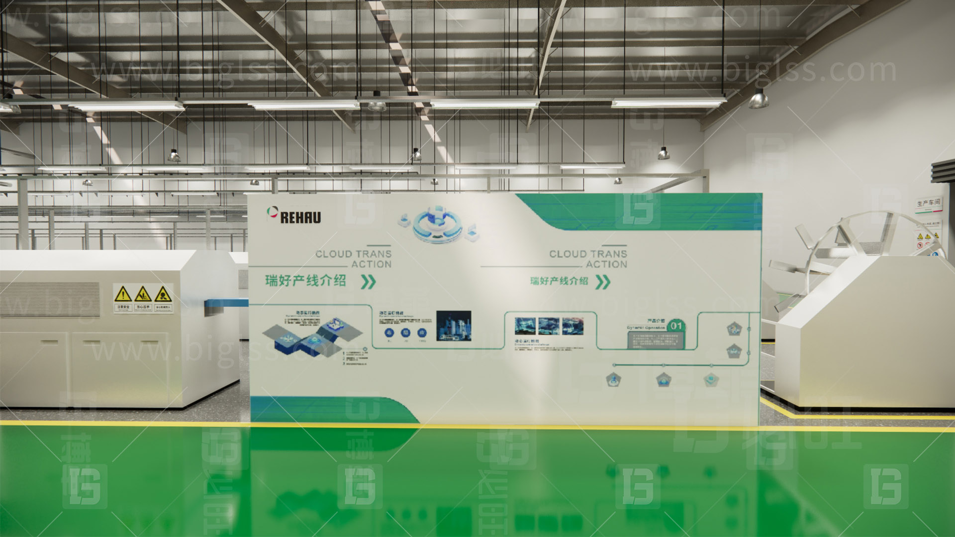 工廠目視化，車間目視化，目視化設(shè)計(jì)，工業(yè)空間設(shè)計(jì)，必旺目視化